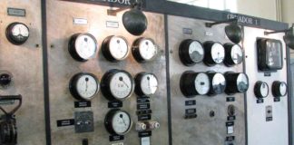 Historisches Wasserkraftwerk in Poco das Caldas (Brasilien)